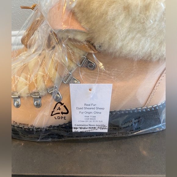 NIB J.Crew Nordic Boot in Bronzed Clay Sz 9. MSRP $198. - Picture 4 of 9